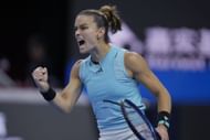 Maria Sakkari at the 2023 China Open.